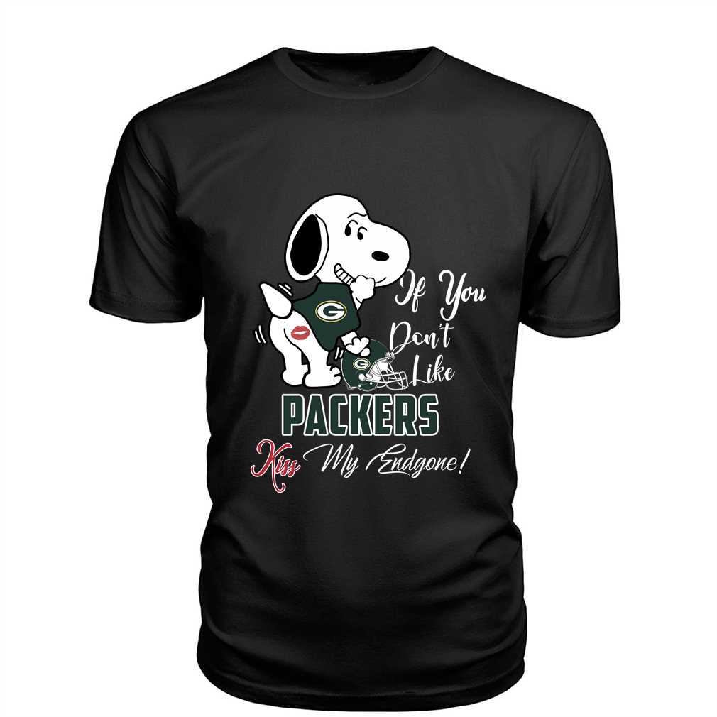 Nfl Green Bay Packers Snoopy Dog Kiss My Endgone Shirt