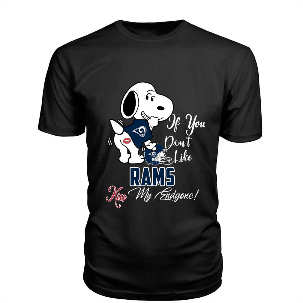 Nfl Los Angeles Rams Snoopy Dog Kiss My Endgone Shirt