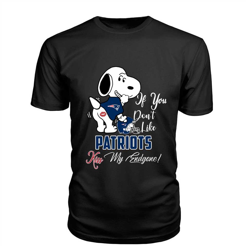 Nfl New England Patriots Snoopy Dog Kiss My Endgone Shirt